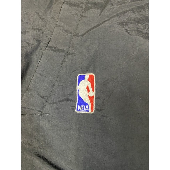 Vintage 1990s NBA Utah Jazz Windbreaker Jacket Starter Tag Size M - Picture 6 of 13